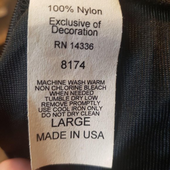 Vintage Lingerie Floor Length Tie Front Chemise - Picture 6 of 6